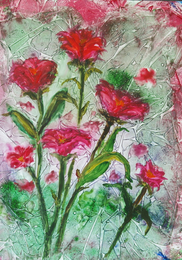 Flowers in the Rain by Shelley Loring