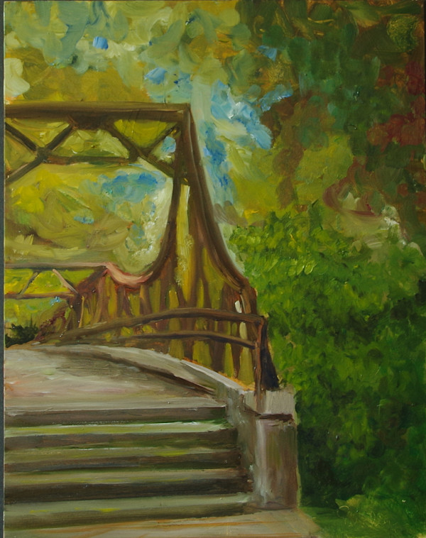 Forest Park Bridge by Shelley Loring