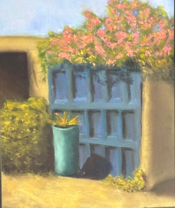 Puerta Azul de San Miguel by Shelley Loring