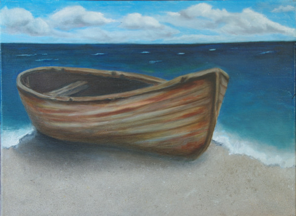 Old Boat by Shelley Loring