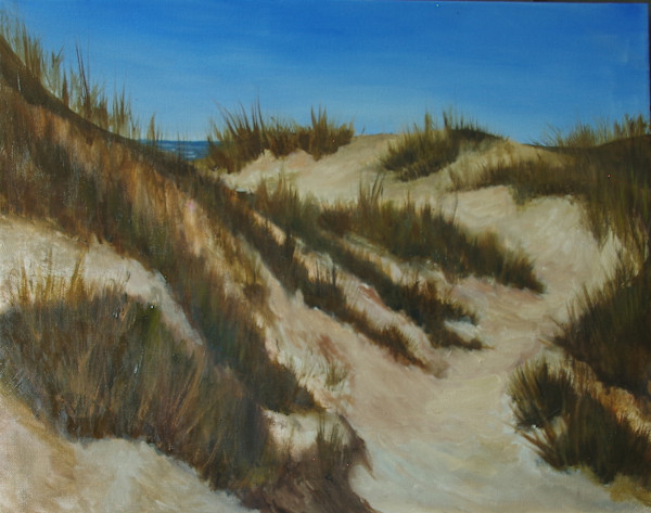 Outer Banks Path by Shelley Loring