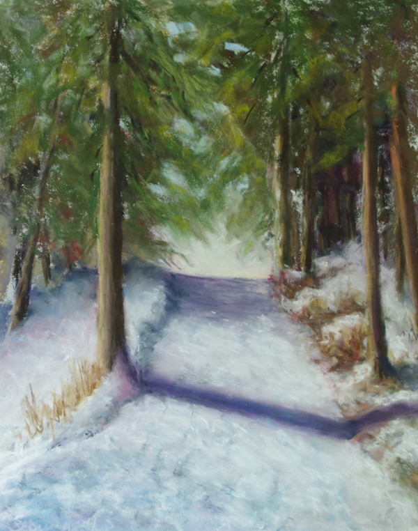 Winter Path by Shelley Loring