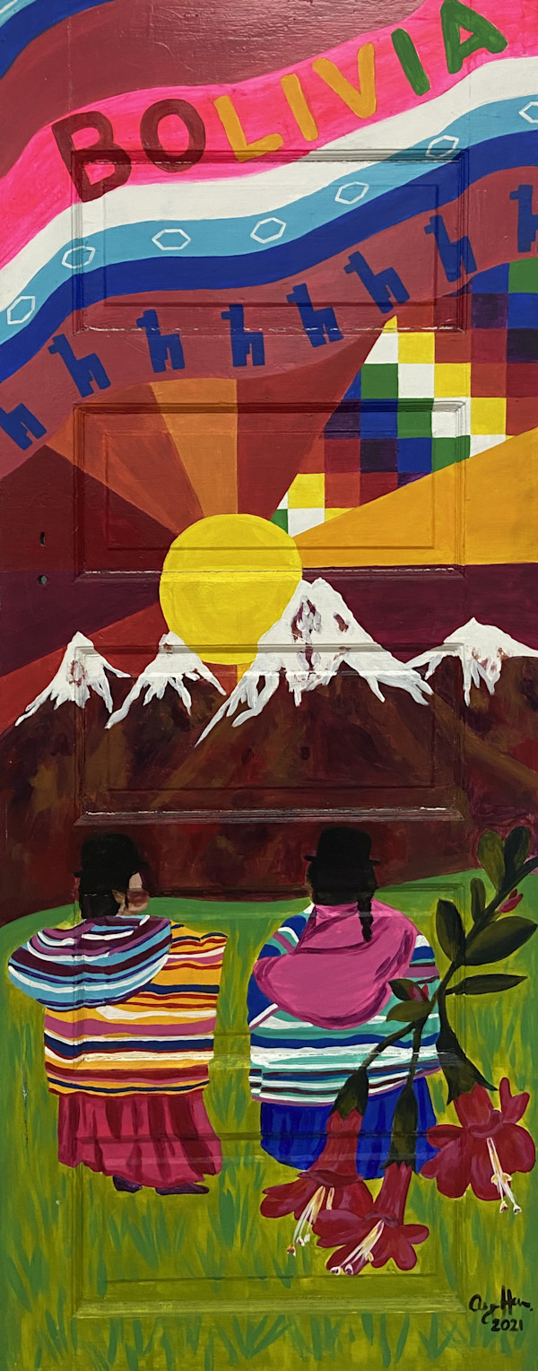 Bolivia - Doors to Mi Barrio by Angelica Hannon