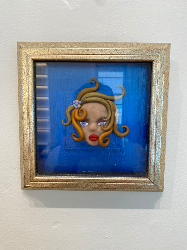 Unknown (Female Polymer Portrait #4) by Unknown Artist