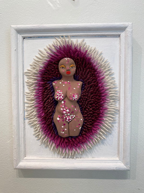 Unknown (Female Polymer Portrait #5) by Unknown Artist