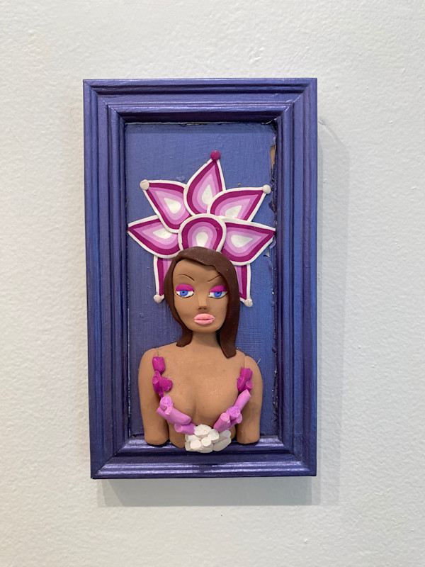 Untitled (Female Polymer Portrait #2) by Unknown Artist