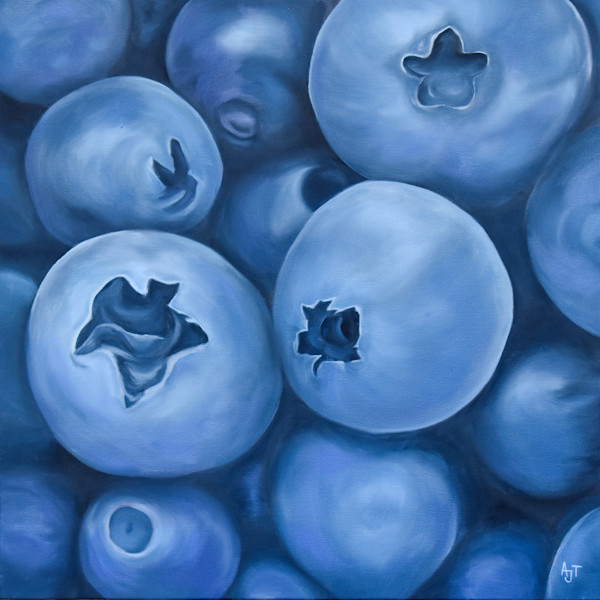 Blueberries by Ann Travis