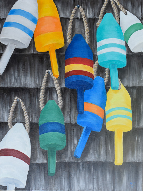 Hanging with the Buoys by Ann Travis