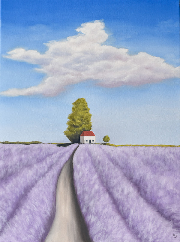 Lavender Fields by Ann Travis