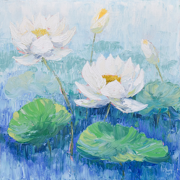 White Lotus by Ann Travis