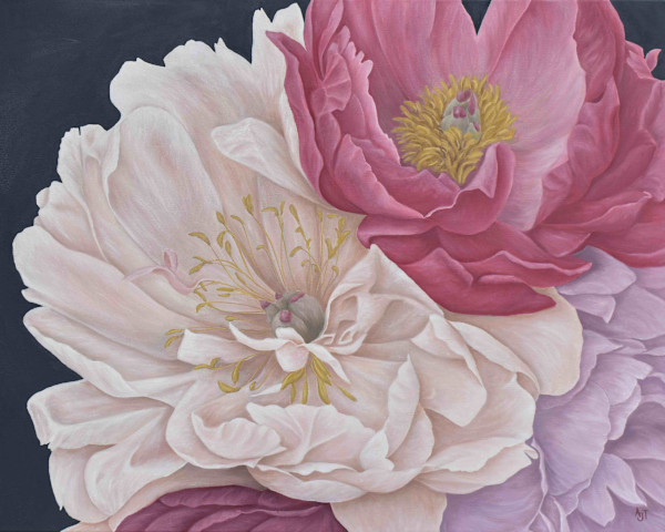 Peonies by Ann Travis