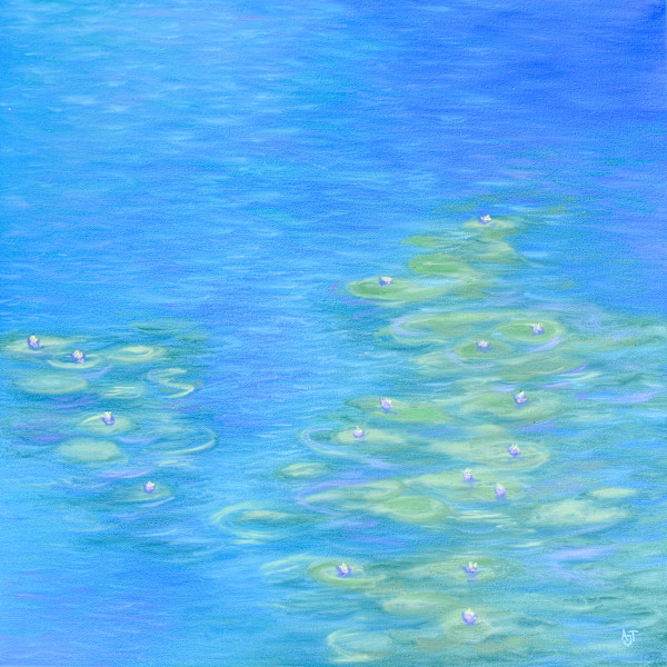Twilight Lillies by Ann Travis