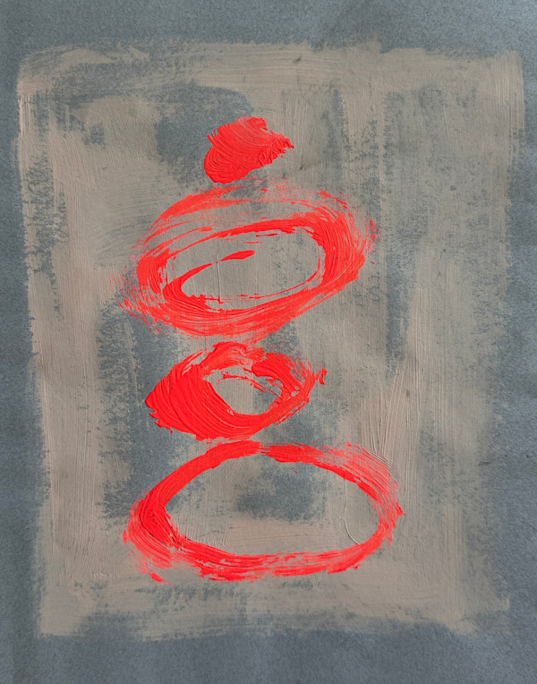neon zen stones 2 by Tubi Ho, Image 1.