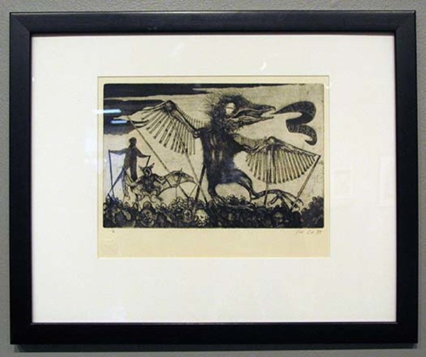 They Want War by Sue Coe, Image 1.