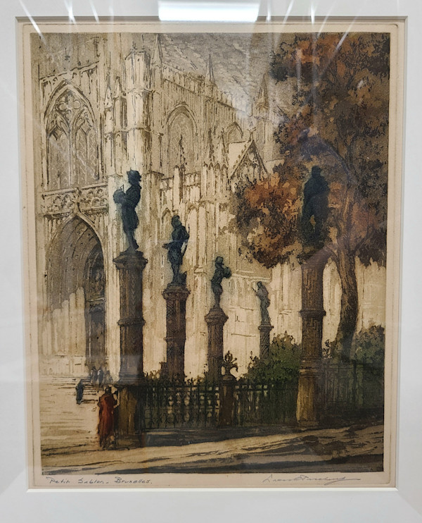 Petit Sablon, Bruxelles by Leon Pescheret, Image 1.