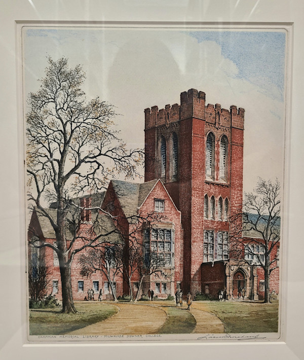 Chapman Memorial Library, Milwaukee Downer College by Leon Pescheret