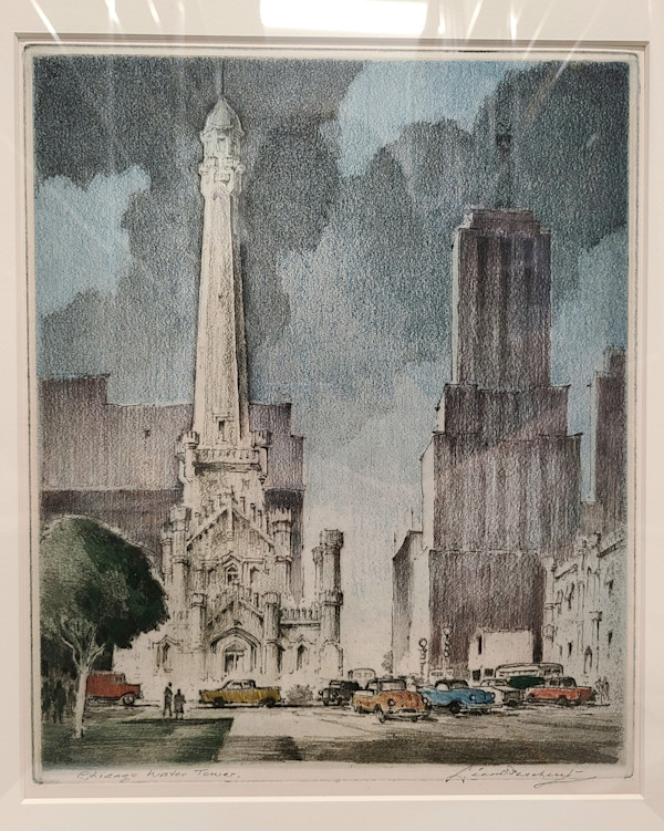 Chicago Water Tower by Leon Pescheret