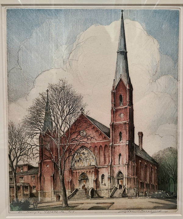 St. Mary's, Janesville, Wis. by Leon Pescheret, Image 1.