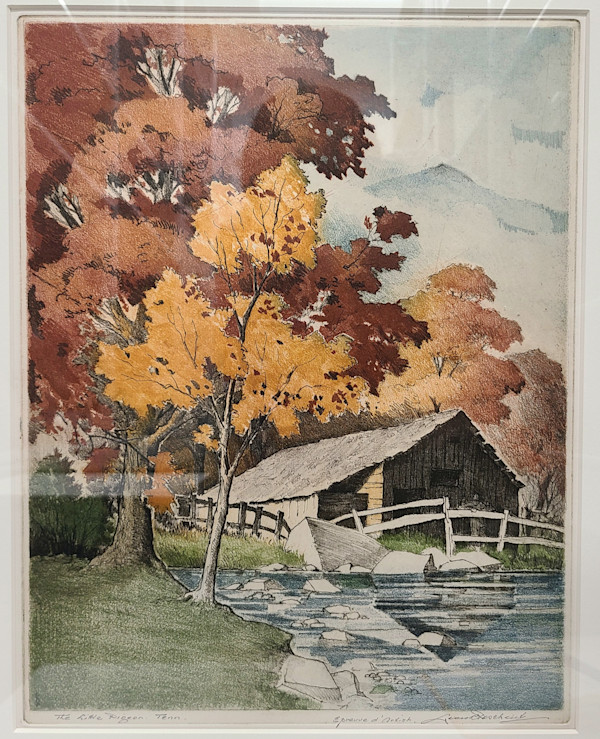 The Little Pigeon, Tenn. by Leon Pescheret