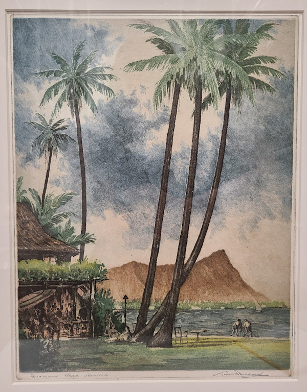 Diamond Head, Honolulu by Leon Pescheret, Image 1.