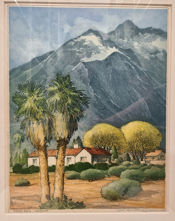 Desert Oasis, California by Leon Pescheret, Image 1.
