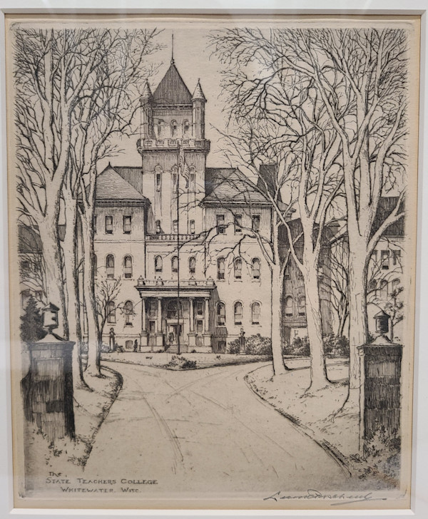 The State Teachers College, Whitewater, Wisc. by Leon Pescheret
