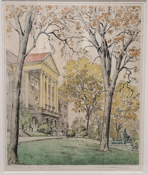 Bascom Hall, V of N, Madison by Leon Pescheret