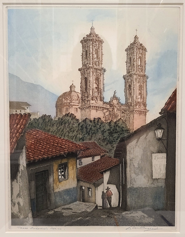 Taxco Cathedral, Mexico by Leon Pescheret, Image 1.