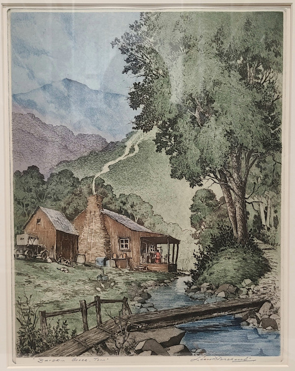 Barskin Creek, Tenn by Leon Pescheret