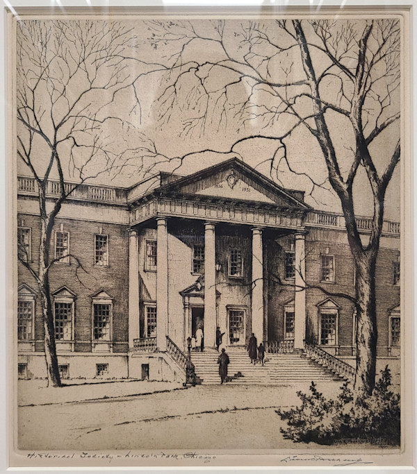 Historical Society, Lincoln Park, Chicago by Leon Pescheret