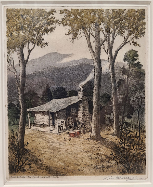 Mount LeConte, The Great Smokies, Tenn by Leon Pescheret, Image 1.