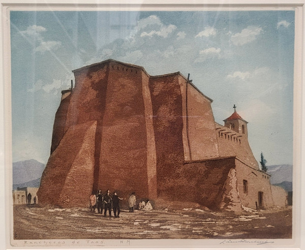 Rancheros de Taos, NM by Leon Pescheret