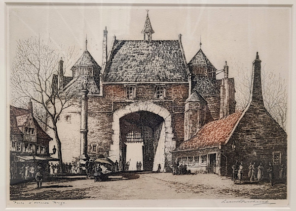 Porte d'Ostende Bruge by Leon Pescheret, Image 1.