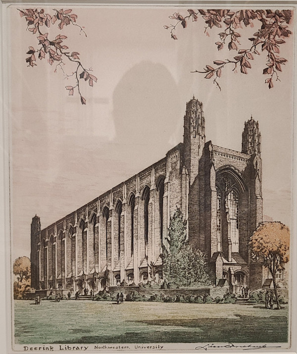 Deering Library, Northwestern University by Leon Pescheret, Image 1.