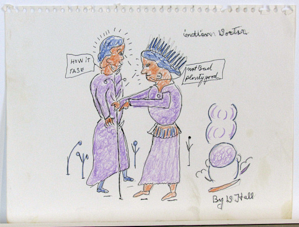 Indian Doctor by Dilmus Hall, Image 1.