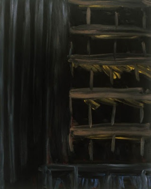 Battery Park City by Martha Diamond, Image 1.