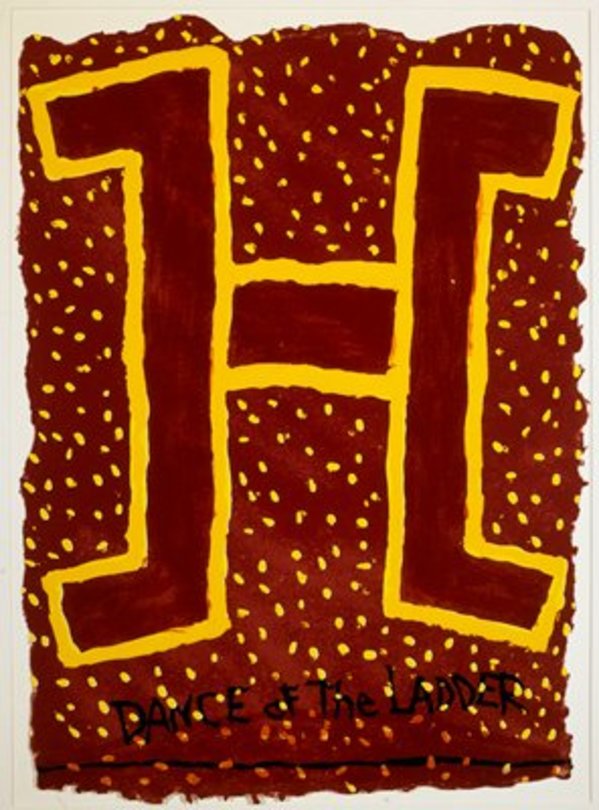Dance of the Ladder I by Harmony Hammond, Image 1.