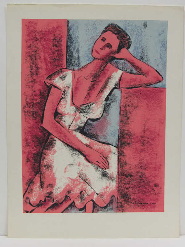 Pensive Woman by Max Arthur Cohn