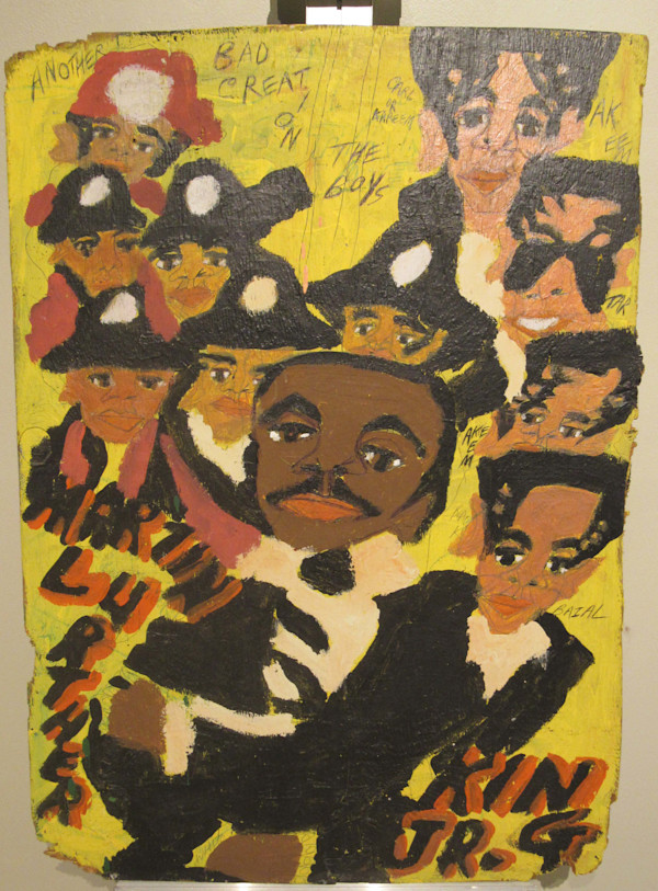 Martin Luther King, Jr. and the Boys by Chuckie Williams, Image 1.