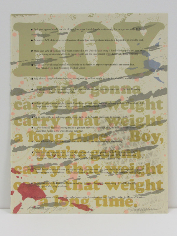 Boy, You Got to Carry That Weight by John Risseeuw