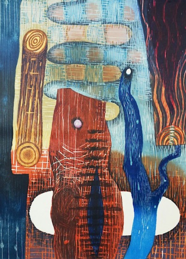 Back water Clearing (Edition of 120) by Karen Kunc, Image 1.