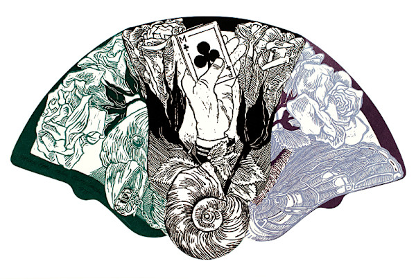 Madison Fan (Edition of 100) by Ellen Lanyon, Image 1.