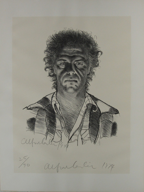 Self-Portrait by Alfred Leslie, Image 1.