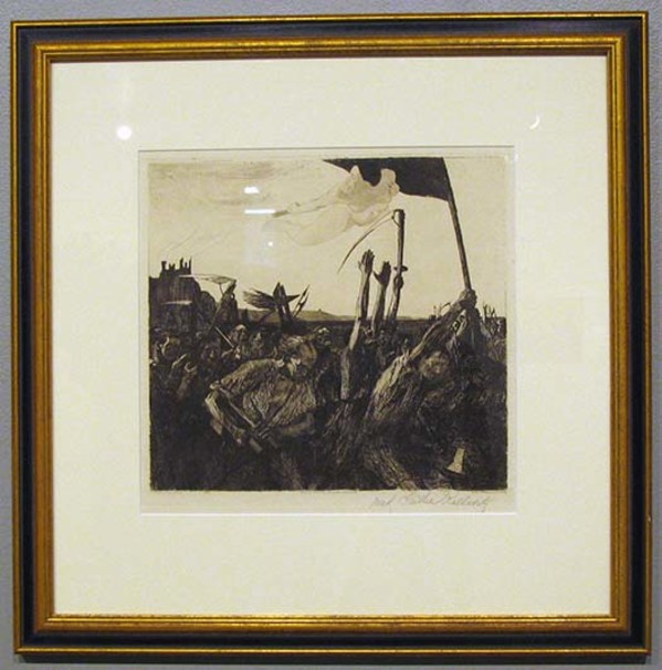 Aufruhr (The Uprising) by Kathe Kollwitz