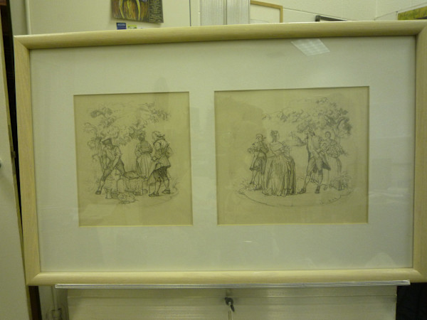 Mural Design (2 images) by Andrew and Louis Karoly, Szanto