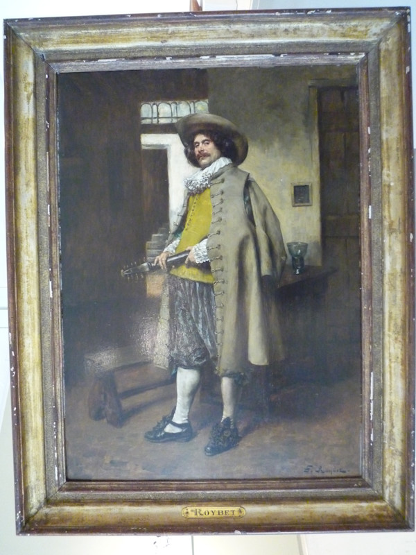 Portrait of Cavalier by Ferdinand Roybet, Image 1.