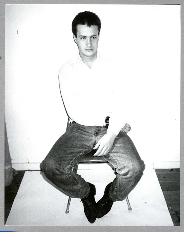 Donald Baechler by Andy Warhol, Image 1.