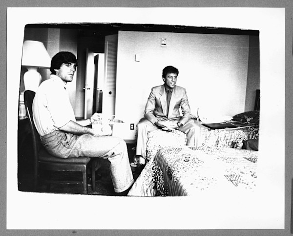 Two Unidentified Men in Hotel Room by Andy Warhol, Image 1.