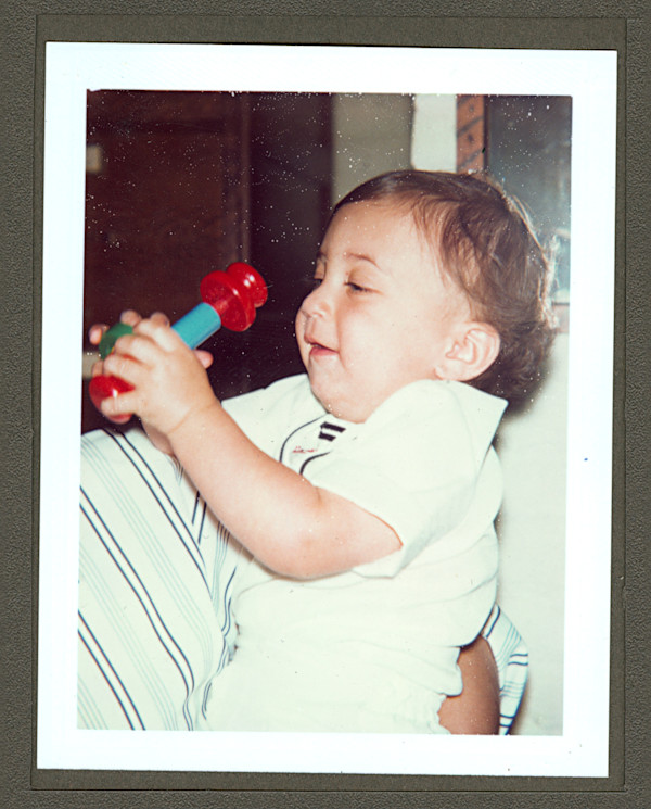 Unidentified Baby (White Jumper), 2 by Andy Warhol, Image 1.