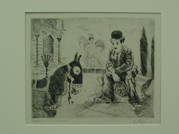 Chaplin I und die Leichenkutcne by Wilhem Hopfner